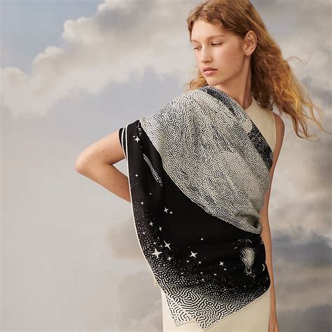 hermes clair de lune|clair de lune shawl.